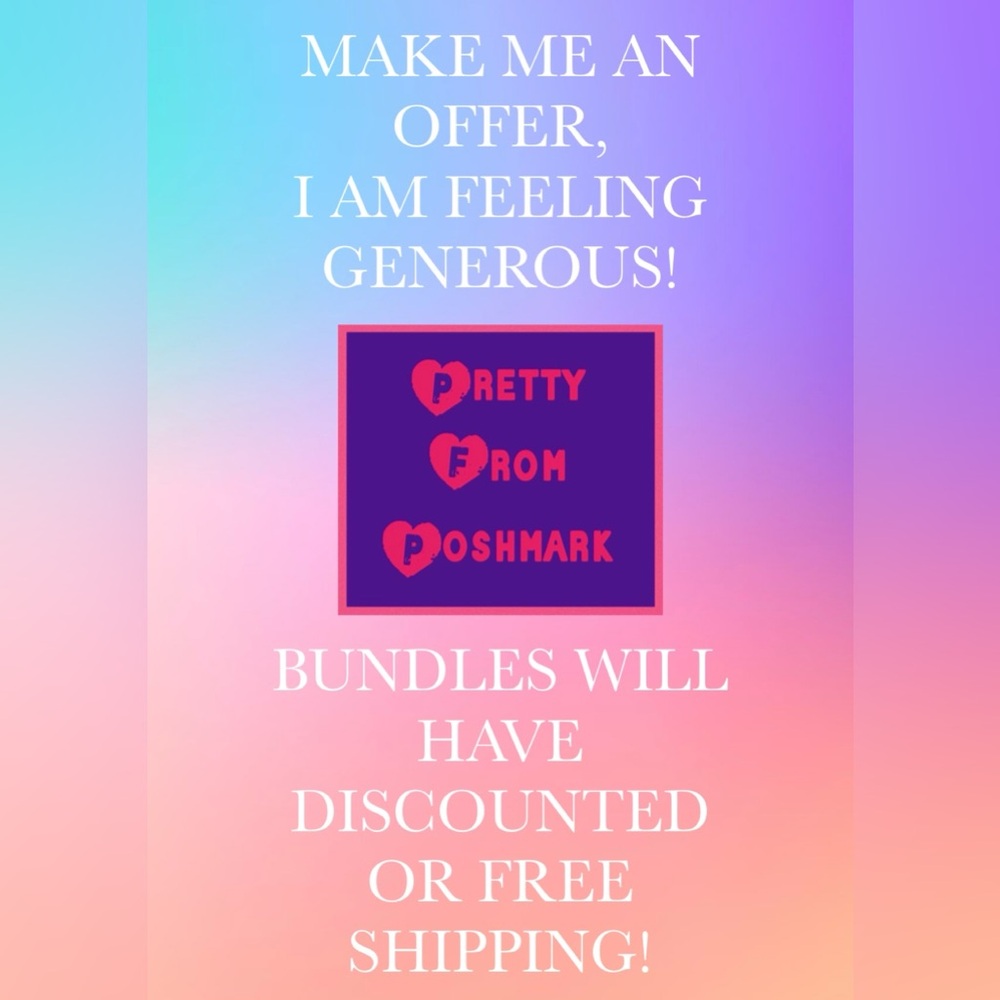 MAKE ME AN OFFER - BUNDLES WILL HAVE DISCOUNTED OR FREE SHIPPING! PLEASE SHARE!